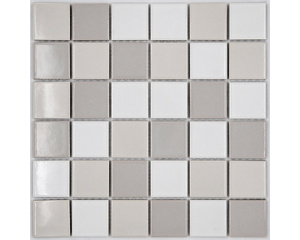 Мозаика керамическая StarMosaic Triangolo белая 26,25х26,25 см